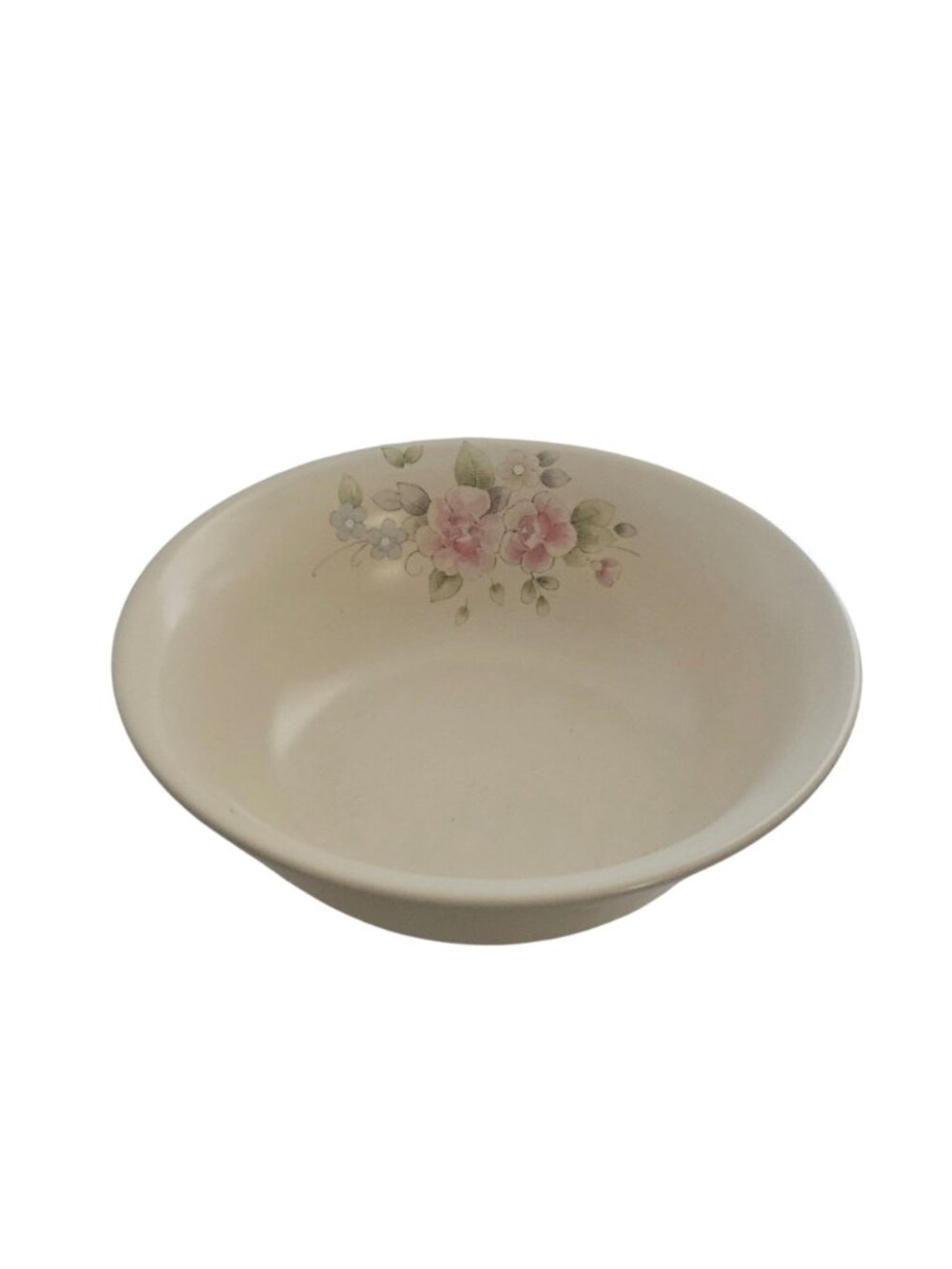 Pfaltzgraff Tea Rose Serving Bowl 8.5" pink floral 80s French country cottagecor - Picture 7 of 10